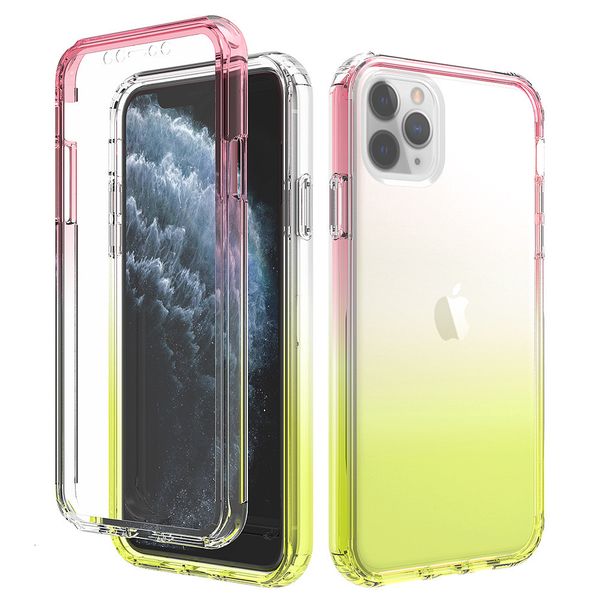 

применить к iphone11promax красочные постепенное изменение 360 обороны падение рука оболочки