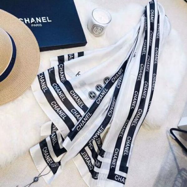 

2020 fashionable women spring and summer outdoor travel scarf silk soft and comfortable boutique unique design of spring a0028, Blue;gray