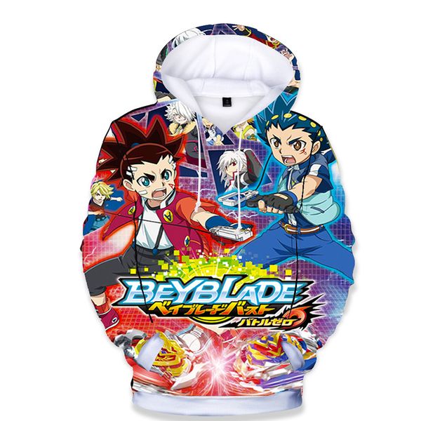 

2020 New 3D Printed Beyblade Burst Evolution Children Hoodies boys girls sweatshirt Kids Casual Children clothes T shirts