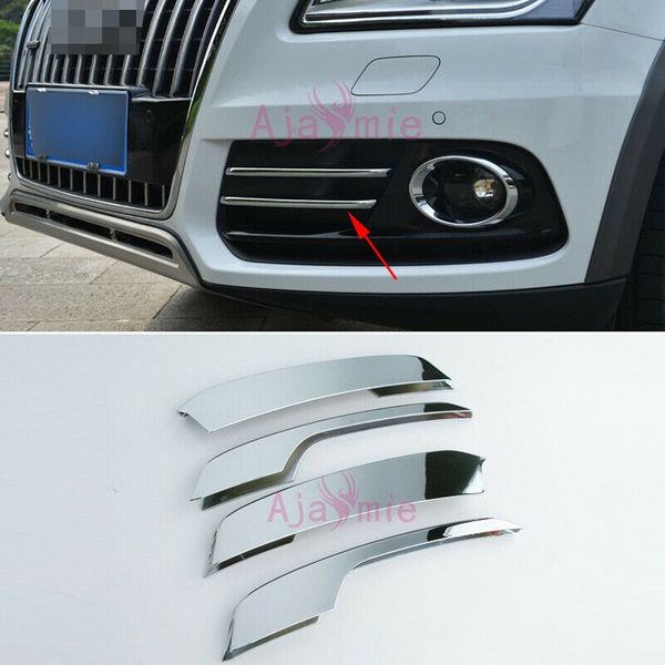 

for audi q5 2013 2014 2015 2016 front fog lamp cover trim chrome car styling