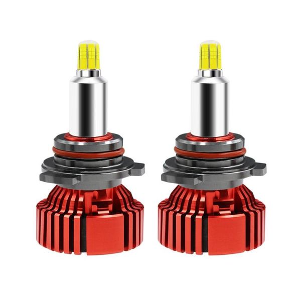 

1 pair h1 6-side car 36led headlight replacement kit bulbs hi/lo beam 6500k 12-30v