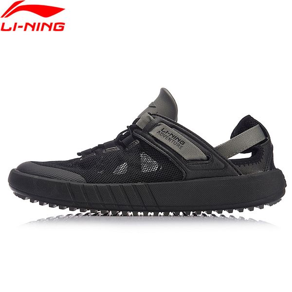 

li-ning men water 2018 outdoor aqua shoes breathable wearable beach lining light weight water sandals sneakers ahln001 xyd123