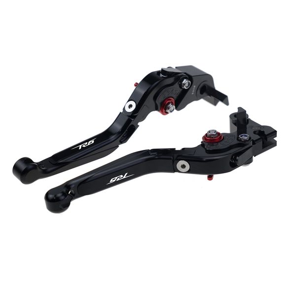 

adjustable levers folding extendable brake clutch levers motorcycle fit for yzf r6 2015-2018