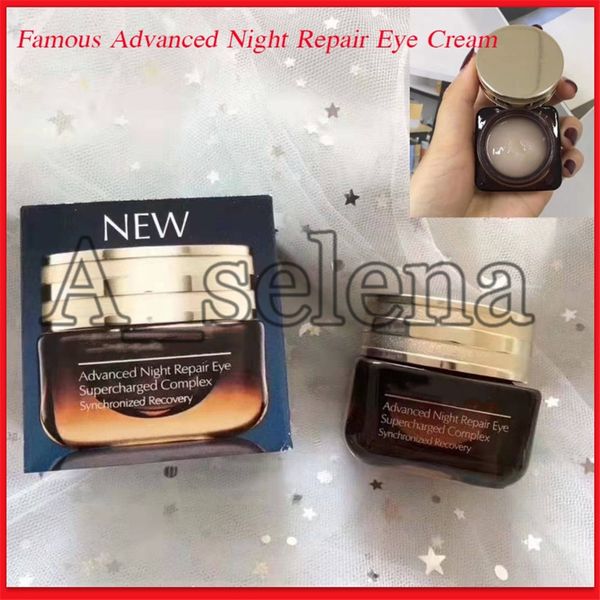 

2020 famous advanced night repair eye care eye cream eye supercharged complex synchronized recover 15ml with high quality
