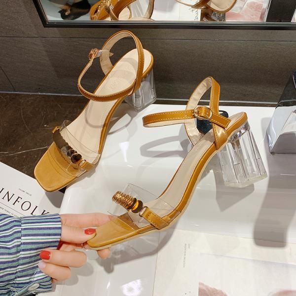 

sandals straps pvc shoes slip-on loafers summer women's high heels suit female beige espadrilles platform lace up sandals, Black