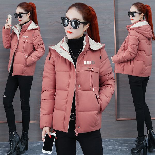 

winter parkas for women thick coat padded jacket women parkas winter padded jacket female coat cotton overcoats, Tan;black