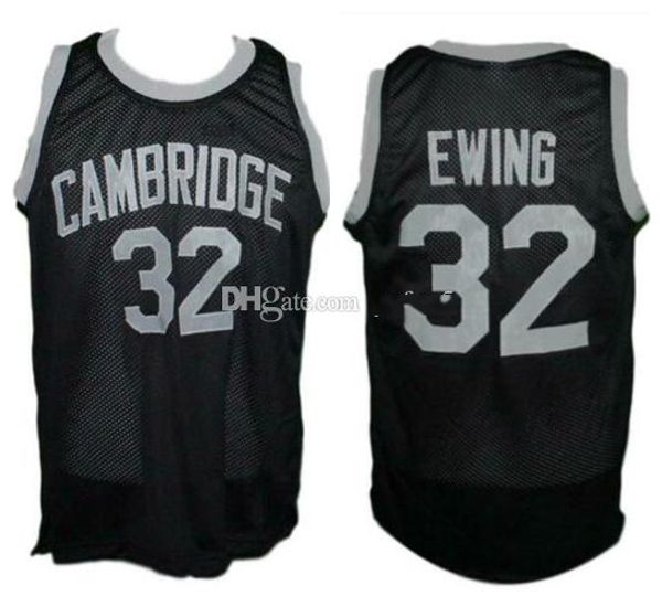 Patrick Ewing #32 Cambridge High School Jersey Basketball Jersey Mens ED Numero Custom Nome Maglie