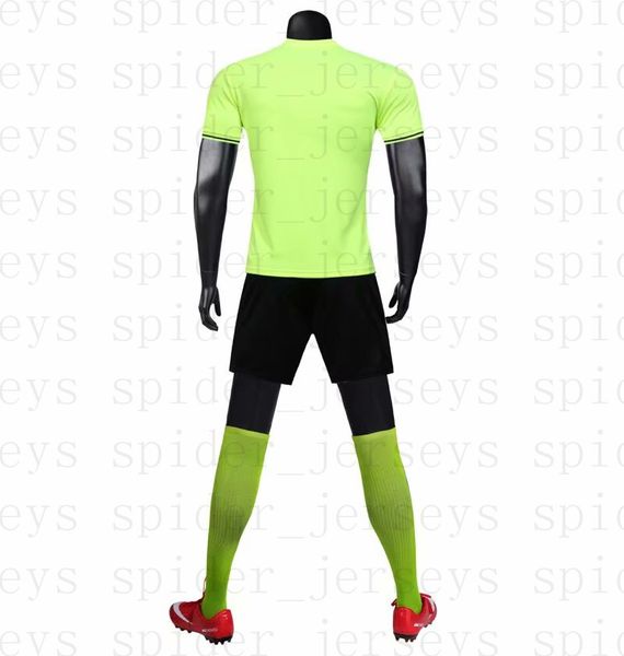 

2019 New Men's Sports Football uniform 2018 DIY Customized Putuan Training Suit Breathable Short Shirt 45559