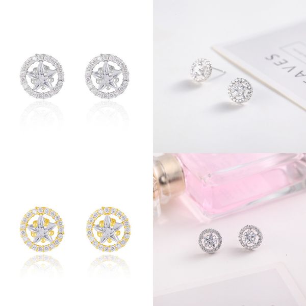 

hollow diamond ear nail earring ma'am ornaments designer earrings tassel earrings men diamond stud earrings jewelry, Silver