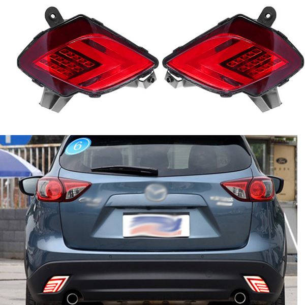 

2pcs led reflector lamp rear fog lamp rear bumper light for cx-5 cx5 2013 2014 2015 2016 led brake light