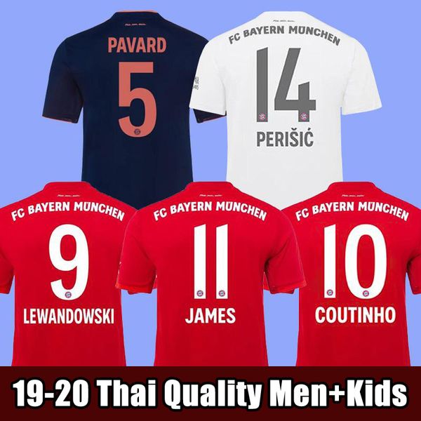 

Thailand 19 20 bayern munich pavard dajaku occer jer ey 2019 2020 lewandow ki muller hernandez football hirt men kid, Black;yellow