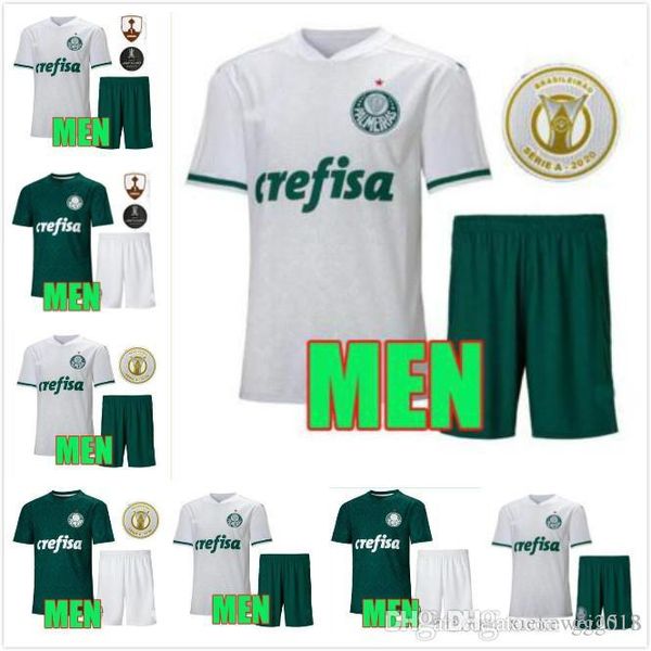

kit 2020 palmeiras soccer jersey home away 20 21 deyverson willian deyverson lucas lima dudu footballl shirts camiseta de futbol, Black;yellow