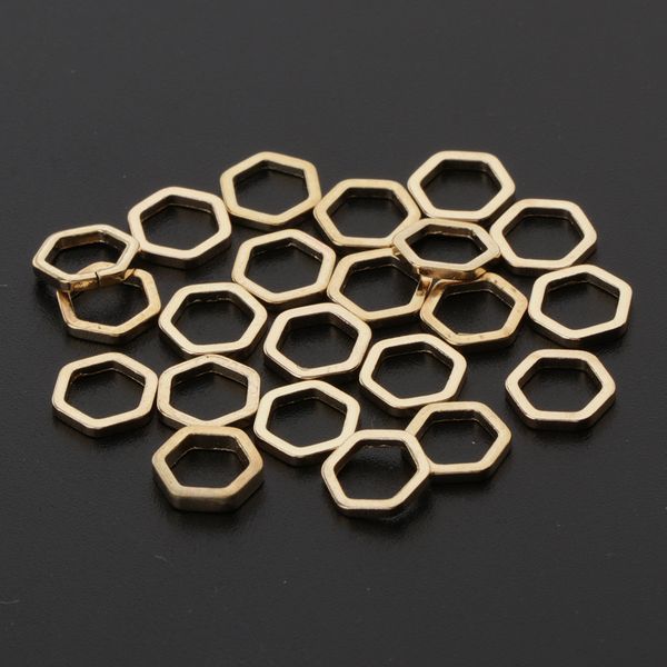 

20 pcs metal beads spacer beads charms pendants connectors diy jewelry, Black