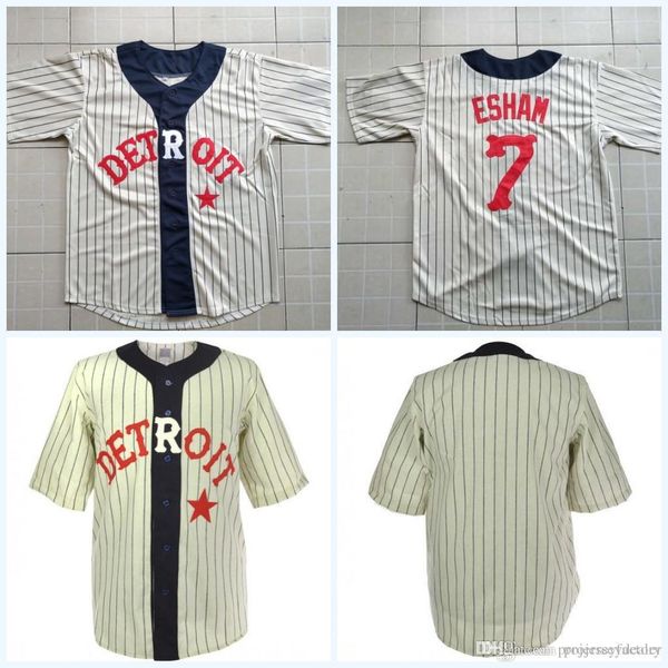 

Detroit Stars 1920 Home Jersey Vintage Cooperstown Movie Baseball Jersey All Stitched Embroidery Logos For Mens Womens Youth Mix Order