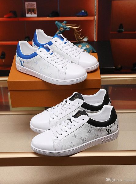 

18ss 2020 new spring and summer autumn brand men's casual shoes breathable tie casual light comfortable sports shoes yyy10, Black