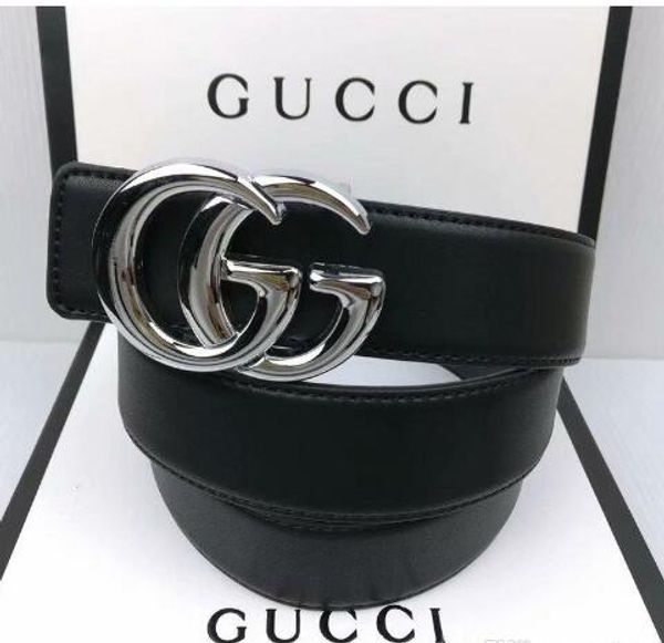 

2020 leather belt designers belts gucci s men and women new mens belts luxury classic checked belt 105cm 120cm, Black;brown