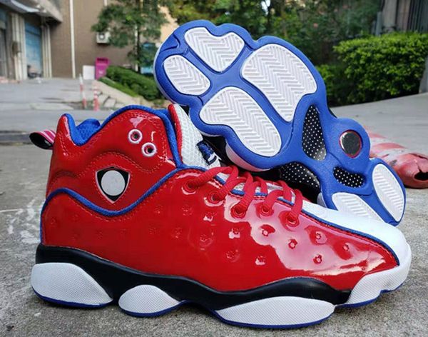 

wholesale new red blue team ii xiii 13s high men basketball shoes outdoor trainers size 7-13