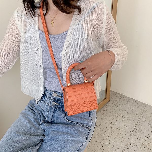 

new mini pu leather crossbody bags for women 2020 small square bag shoulder messenger bag lady purses and handbag bolsa feminina