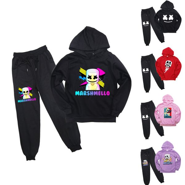 

2019 new sell fashion classic style 2-11 years new for boys and girls classic sports suit baby infant clothes kid hooded, White