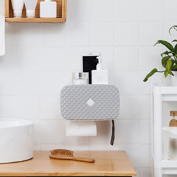 

tissue dispenser wall-mounted kitchen tissue holder toilet storage box rack napkin home decoration accessories sanitary paper