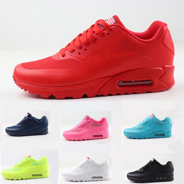 

2020 wholesale air cushion hyp qs usa flag sneaker for men & women lover trainer designer men women outdoor sports designer sneakers, Black