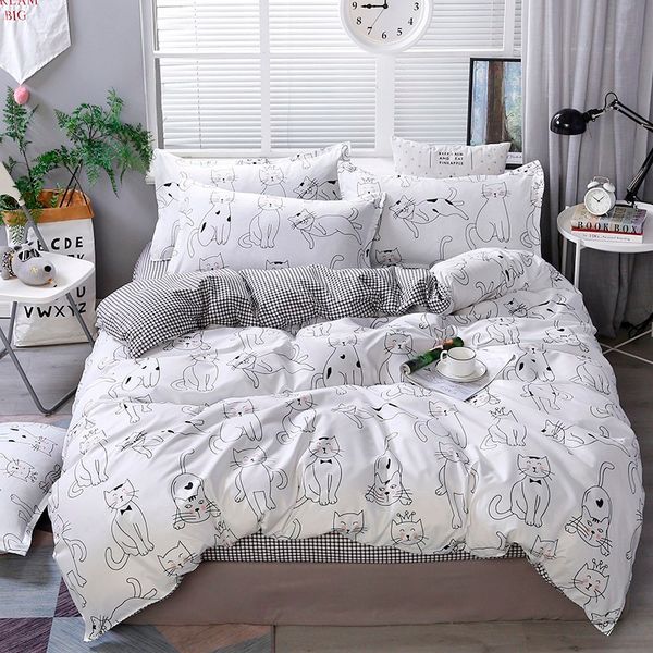

home textile 4pcs bedding sets bed sheet cozy bedding set bed linen duvet cover bed sheet pillowcase/bed set 5 size