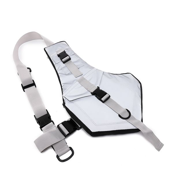 

man white crossbody purse motorcycle chest bag sling pack mobile phone bag shoulder sac messenger homme cartera de mano hombre