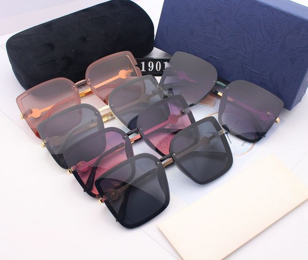 

2020 new male female polarized sunglasses selling fashion trend big frame eyeglasses thin face popular summer style gift glasses 1, White;black