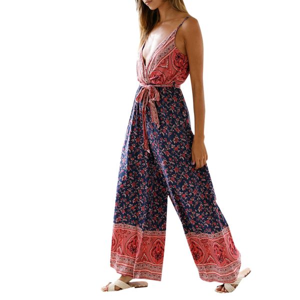 

bodysuits 2019 spring ladiesÂ deep v neck women loose bodysuitsÂ slim casual loose solid sleeveless floral playsuit, Black;white