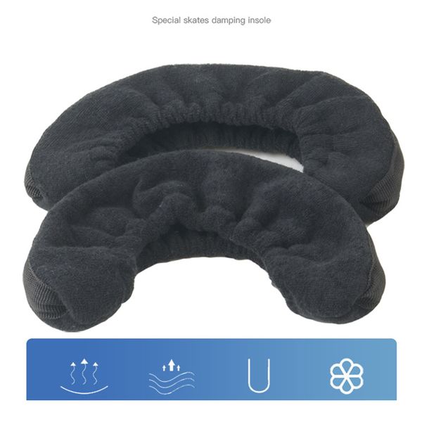 

1pair figure skating skate blade cover thicken long fleece ice skating guard protector elastic anti-rust water uptake, White;pink