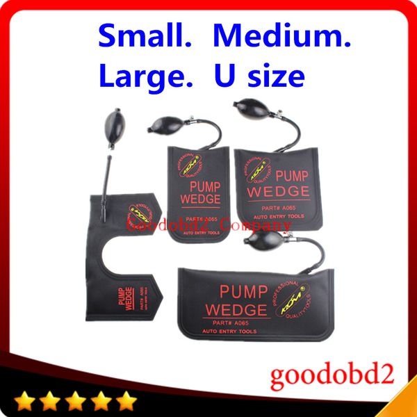 

4pcs/lot air wedge diagnostic tool klom pump wedge locksmith tools lock pick open car door lock for car pdr dent remove tool