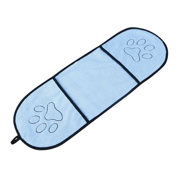 

ultra-absorbent pet dog bath towel microfiber absorbent pet drying towel blanket with pocket for small medium large dogs