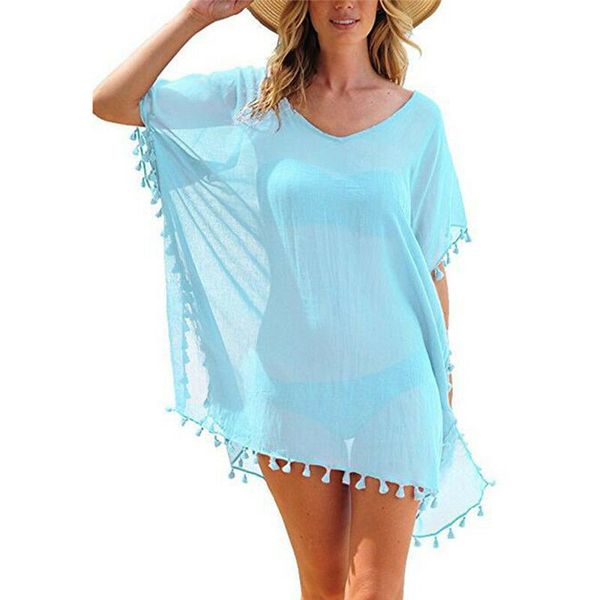 

chiffon dress women beach dresses tunic women's robe de plage pareo for beach wear bikini cover up playa beachwear tunics, Black;gray