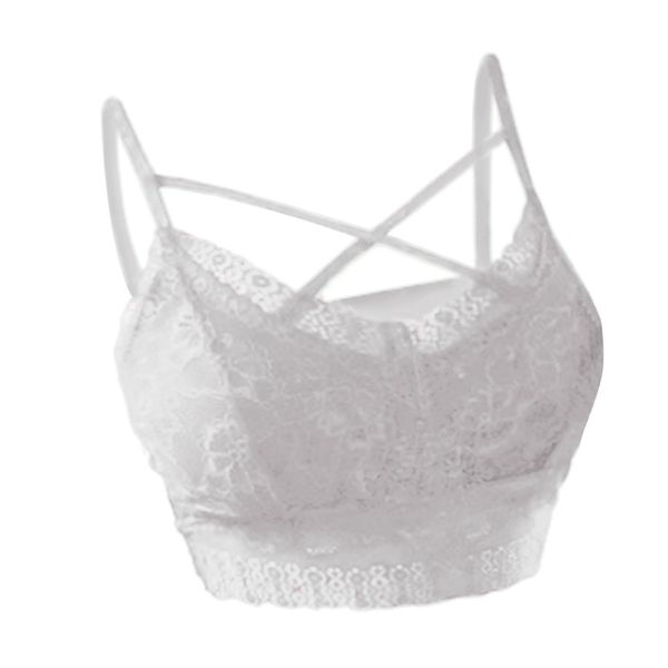 

lady white lace bra naked back bralette x form women bra sleepwear, Red;black