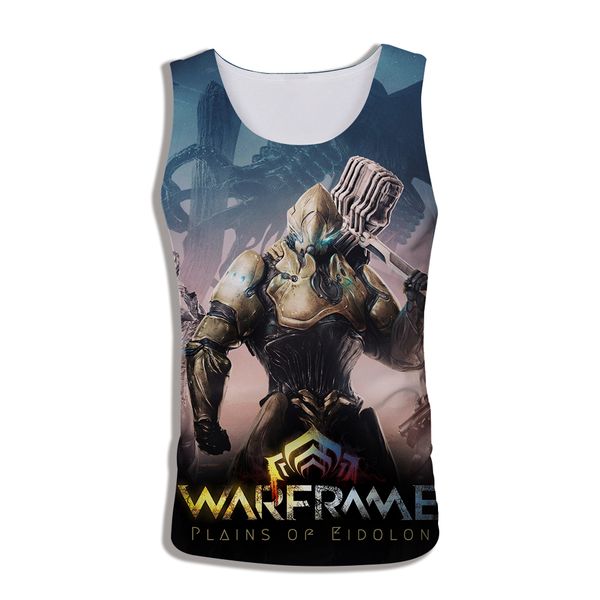 

2019 new game 3d print tank fashion funny vest harajuku sleeveless bodybuilding casual hip hop, White;black
