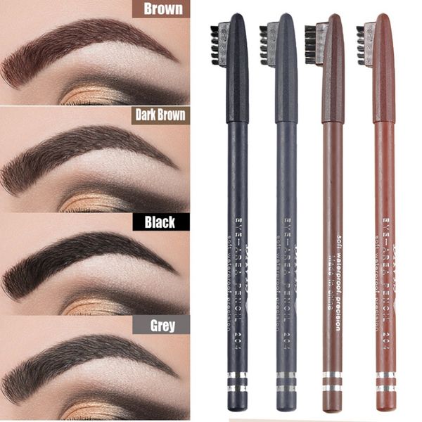 

4 colors eyeliner eyebrow pencil waterproof sweatproof long-lasting eyeliner easy to color eyebrow pencil eye makeup tool