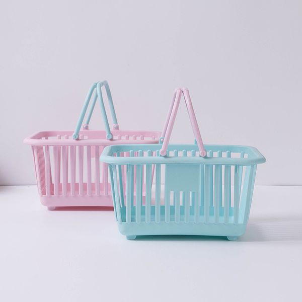 

bath basket and multi-functional plastic basket portable toys receive fruit bathroom storage
