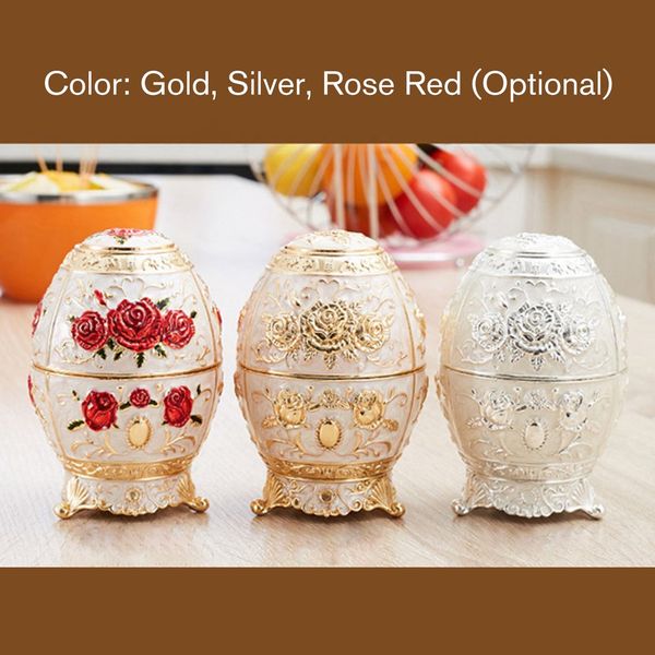 

creative metal zinc alloy toothpick holder flower pattern holder metal toothpick dispenser box organizer bar l usage