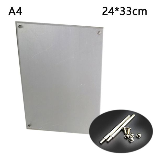 

acrylic p picture certificate frame poster display stand a5/a4 accessories