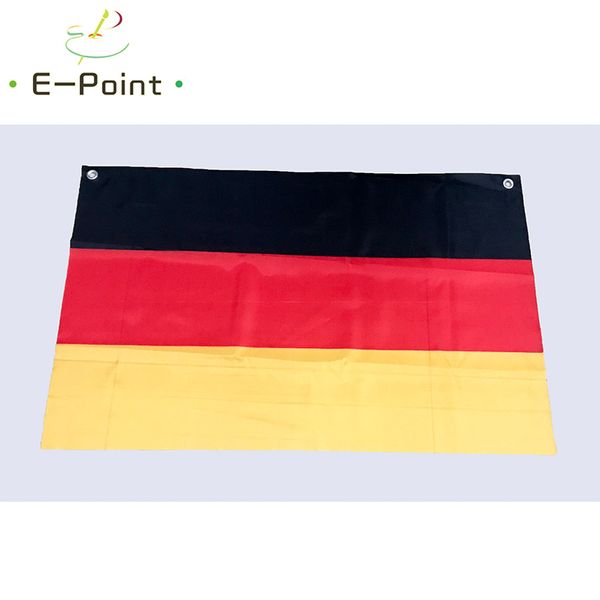No.1 5 96 cm * 64 cm boyutu Avrupa Almanya Bayrağı En Yüzükler Polyester bayrak Banner dekorasyon uçan ev bahçe bayrağı Şenlikli hediyeler
