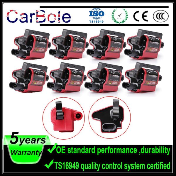 

carbole 8 square ignition coils pack uf271 for express 1500 2500 3500 for gmc workhorse 1999-2007 uf-271