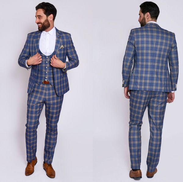

custom made men suits three pieces mens prom tuxedos suits latest vest jacket pants design slim fit tailor blazer(jacket+pants+vest), Black;gray