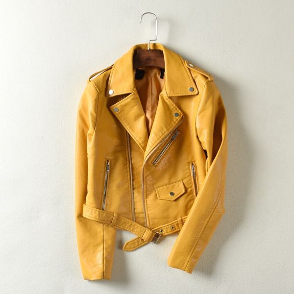 

spring jacket women pu leather jacket women fashion jackets trendy motor jackets street wear short outwear plus size, Black;brown