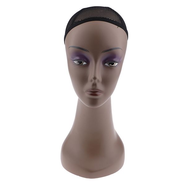 

female mannequin model realistic soft mannequin head with bust for wigs jewelry scarf display stand, White