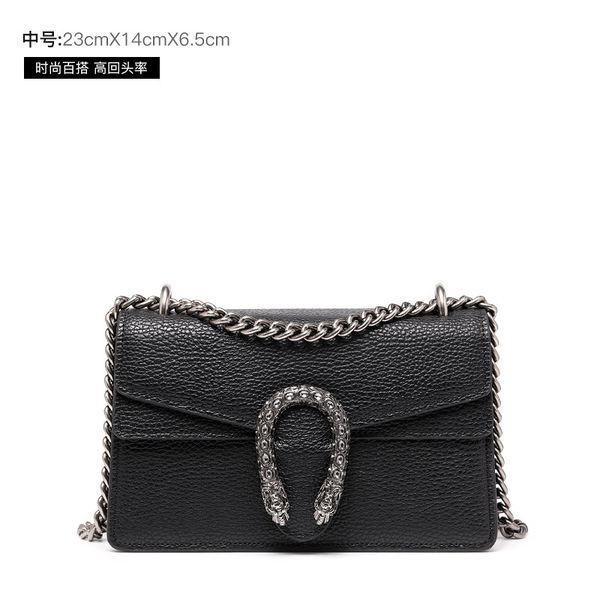 

ladies bag new trendy fashion simple wild chain bag leather shoulder messenger design small square coin purse