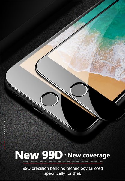 

99D защитного стекла для iPhone 6 7 8 6S плюс Й XR XS 11 Pro MAX стекла на Iphone 7-11 X XS MAX XR защиты про
