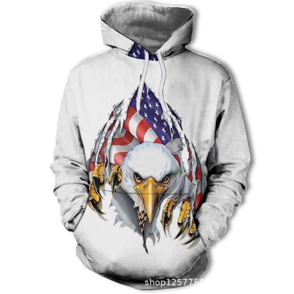 

mens designer momentum eagle 3d digital printing sweater, Black