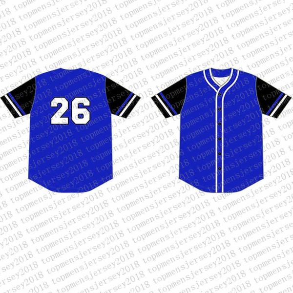 

Top Custom Baseball Jerseys Mens Embroidery Logos Jersey Free Shipping Cheap wholesale Any name any number Size M-XXL 19