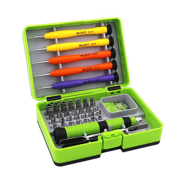 

38-in-one multi-functional screwdrivers set combination disassemble tool repair tool for mobile phone notebook computer