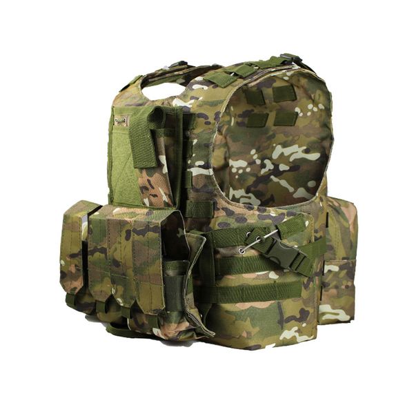 

molle tactical vest paintball assault clothes army duty child kid cs war game hunting vest, Black;white